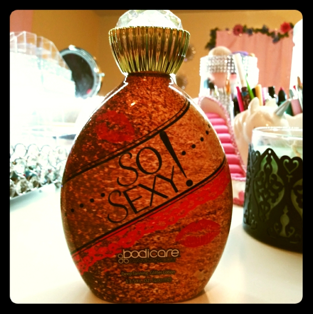 New So Sexy tanning bed lotion
